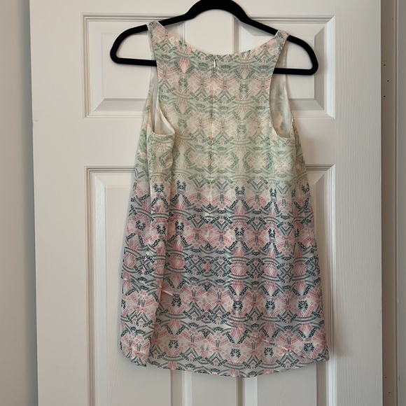 CAbi Heart of CAbi Mosaic print #250 blouse - Picture 3 of 8